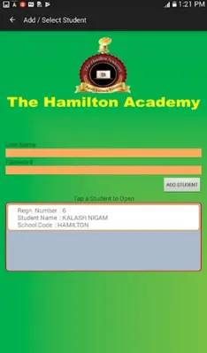 THE HAMILTON STUDENTS APP android App screenshot 1